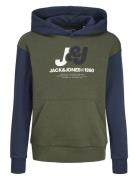 Jjkylo Sweat Hood Mni Tops Sweatshirts & Hoodies Hoodies Multi/pattern...