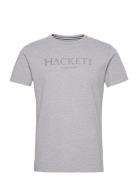 Hackett Ldn Tee Tops T-Kortærmet Skjorte Grey Hackett London