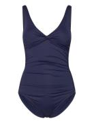 Panos Emporio Simi Solid Swimsuit Badedragt Badetøj Navy Panos Emporio