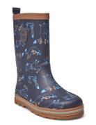 Rain Boots,Taika 2.0 Shoes Rubberboots High Rubberboots Blue Reima