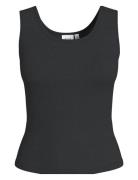 Vinora Tank Top - Noos Tops T-shirts & Tops Sleeveless Black Vila