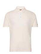 Mmgpaul Ss Polo Tee Tops Polos Short-sleeved Cream Mos Mosh Gallery