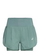 Road 2-N-1 3.5In Short Sport Shorts Sport Shorts Green Asics