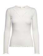 Frhizamond Tee 26 Tops T-shirts & Tops Long-sleeved White Fransa