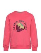 Tnlaline Sweatshirt Tops Sweatshirts & Hoodies Sweatshirts Pink The Ne...