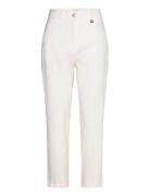 Cwthorhild - Trousers Bottoms Trousers Linen Trousers White Claire Wom...