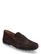 U Kosmopolis Grip Loafers Flade Sko Brown GEOX