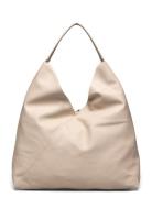 Bag Shopper V Shape Shopper Taske Beige Lindex