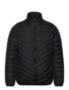 Light Weight Quilted Jacket Quiltet Jakke Black Lindbergh