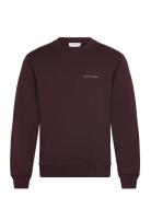 Emerson Tops Sweatshirts & Hoodies Sweatshirts Burgundy Tiger Of Swede...