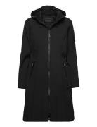 Long Raincoat Outerwear Rainwear Rain Coats Black Ilse Jacobsen