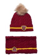 Set 2 Pces Accessories Winter Accessory Set Red Harry Potter