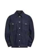 Dillan Bomber Jakke Denimjakke Blue AllSaints