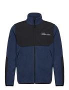 Halo Blocked Zip Fleece Tops Sweatshirts & Hoodies Fleeces & Midlayers...