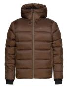 Cloud Down Hood Sport Jackets Padded Jackets Brown Sail Racing