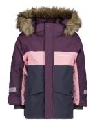 Bjrven Kids Parka 2 Parka Jakke Purple Didriksons