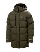 Jr Adore Puffy Parka Foret Jakke Khaki Green Helly Hansen