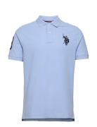 Uspa Polo Alfredo Men Tops Polos Short-sleeved Blue U.S. Polo Assn.