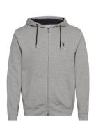 Uspa Sweat Hood/Zip Erdi Men Tops Sweatshirts & Hoodies Hoodies Grey U...