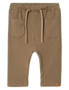 Nbmhalli Nreg Pant Lil Bottoms Trousers Khaki Green Lil'Atelier