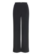 Celestsz Wide Leg Pants Bottoms Trousers Wide Leg Black Saint Tropez