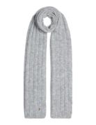 Th Timeless Scarf Accessories Scarves Winter Scarves Grey Tommy Hilfig...