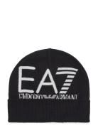 Beanie Hat Accessories Headwear Beanies Black EA7