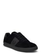 B4 Suede Low-top Sneakers Black Fred Perry