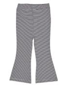 Striped Flare Pant Bottoms Trousers Navy Copenhagen Colors