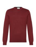 Bs Jupiter Regular Fit Knitwear Tops Knitwear Round Necks Red Bruun & ...