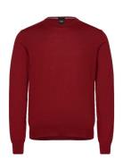 Botto-L Tops Knitwear Round Necks Red BOSS