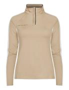 Skyler Half Zip Sport Sweatshirts & Hoodies Fleeces & Midlayers Beige ...