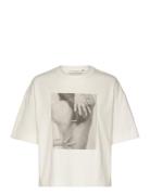 Cmmuse-Tee Tops T-shirts & Tops Short-sleeved Cream Copenhagen Muse