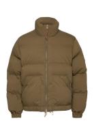 Hiking Puffer Jacket Foret Jakke Khaki Green GANT