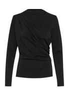 Hellemw Blouse Tops T-shirts & Tops Long-sleeved Black My Essential Wa...