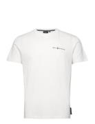 Bowman Logo Tee Tops T-Kortærmet Skjorte White Sail Racing