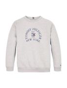 Nautical Arch Print Fleece Cn Tops Sweatshirts & Hoodies Sweatshirts G...