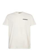 Linth Short Sleeve T-Shirt Tops T-Kortærmet Skjorte White Napapijri