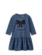 Alberte Stripe Dress Dresses & Skirts Dresses Casual Dresses Long-slee...