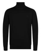 Inancona Roll Neck Tops Knitwear Turtlenecks Black INDICODE