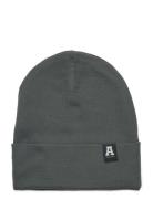 Beanie Basic Fold Up Accessories Headwear Hats Beanie Khaki Green Lind...