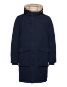 Heritage Water Repellent Parka Parka Jakke Navy Scotch & Soda