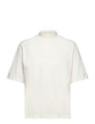 Top Beatrice Tops T-shirts & Tops Short-sleeved White Lindex