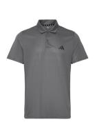 Tr-Es Base Polo Tops Polos Short-sleeved Grey Adidas Performance