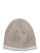 Reversible Beanie Accessories Headwear Beanies Beige Champion