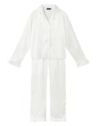 Nlfnighty Pyjamas Set Pyjamassæt White LMTD