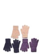 Magic Gloves Knit 3-Pack Accessories Gloves & Mittens Gloves Multi/pat...