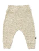 Pants, Nature Mel. Bottoms Leggings Beige Smallstuff