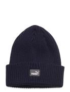 Puma Classic Cuff Beanie Sport Headwear Beanies Navy PUMA