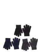 Magic Gloves 3 Pack Accessories Gloves & Mittens Mittens Black Mikk-li...